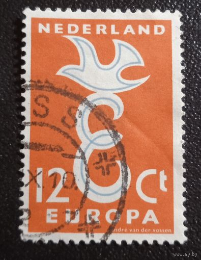 Лот 281 Бельгия. Марка по программе Европа NL 718