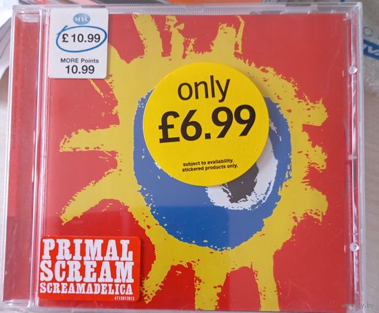 Primal Scream – Screamadelica - 1991,CD,Album,Reissue,Made in Europe.