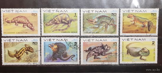 Вьетнам. 1983 год. Фауна. Хамелеоны (1073)