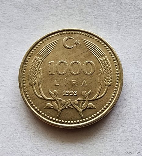 Турция 1.000 лир, 1993
