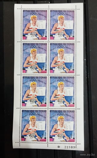 Чад. 1968. Спорт. Олимпиада. Мехико MNH