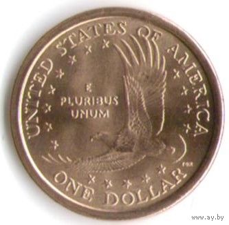 1 доллар США 2003 год Сакагавея Парящий орел двор D _состояние aUNC/UNC