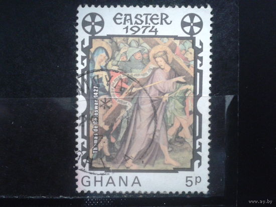Гана, 1974. Пасха, живопись