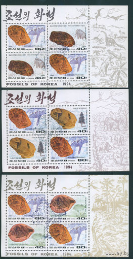 КНДР 1994 ископаемые 3 МЛ гаш