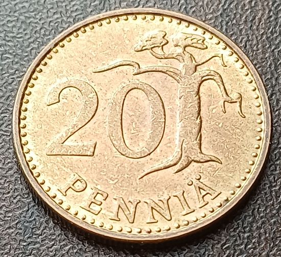 Финляндия 20 пенни, 1963    ( 1-9-3 )