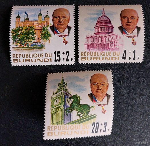 Бурунди 1964 Уинстон Черчилль