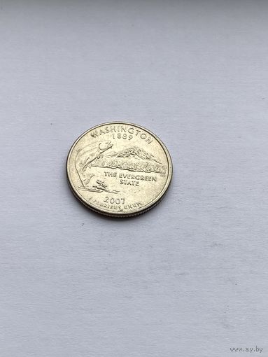 25 центов 2007 г. Вашингтон, США