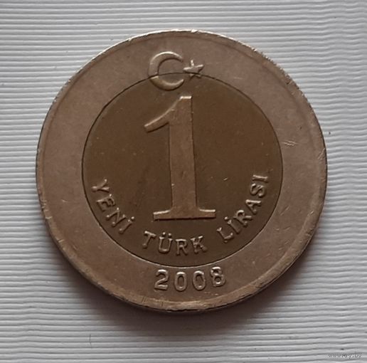 1 лира 2008 г. Турция
