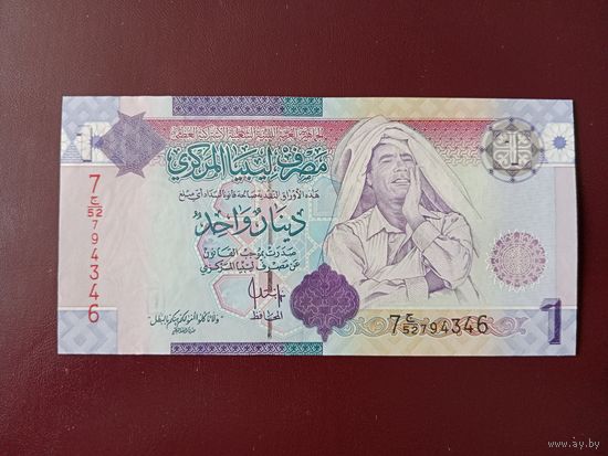 Ливия 1 динар 2009 UNC