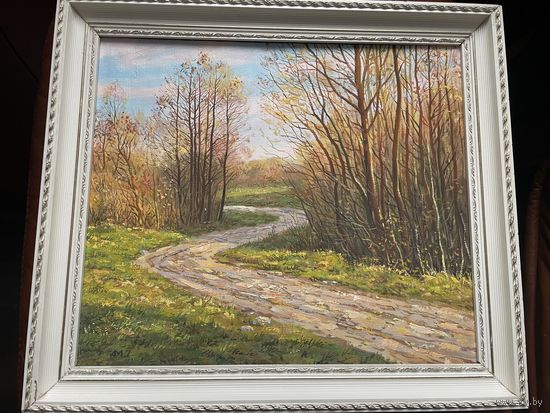 Пейзаж 50х45 см х/м