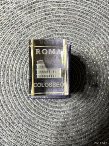 Сувенир Рим, Колизей. Стекло 3D