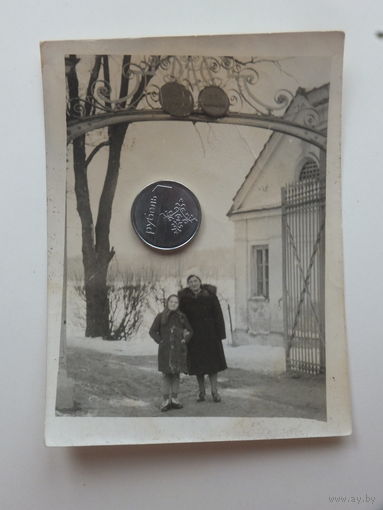 Фото   Несвиж 1950-е   9х12 см