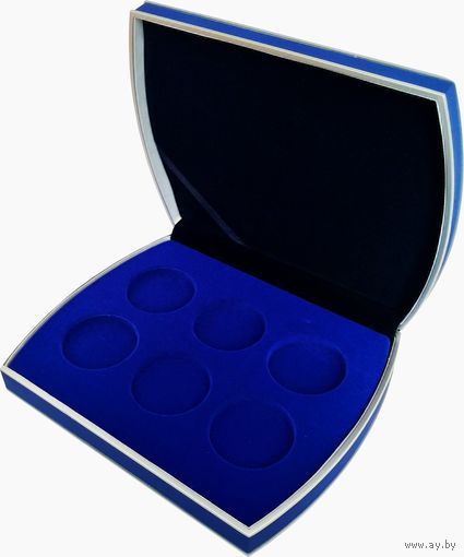 Футляр для 6 монет с капсулой 45.00 mm (серии "Парусные корабли")