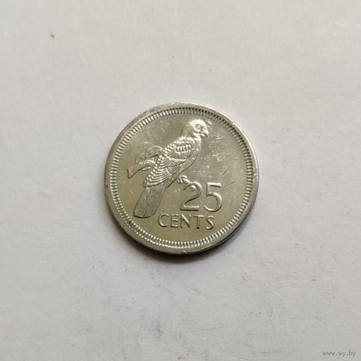 Сейшелы 25 центов 2007 г.