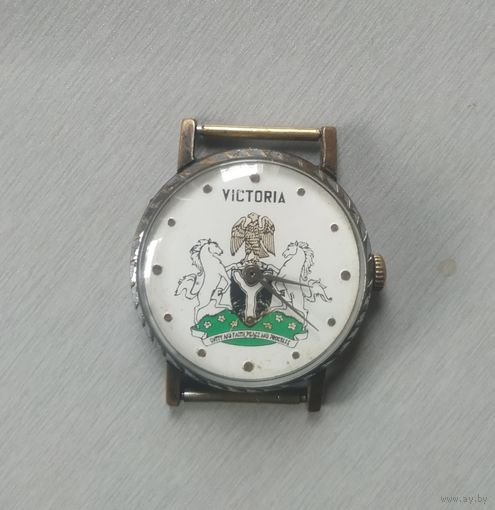 Часы наручные мужские "VICTORIA","Победа", 2602, SU,15 камней, СССР