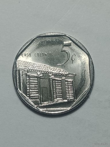Куба 5 сентаво 2018 года .