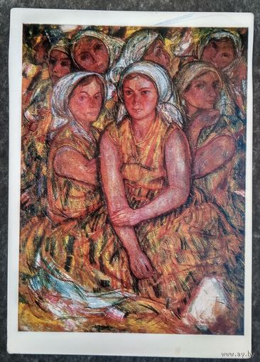 Окас. Девушка из колхоза. Соцреализм. Чистая.