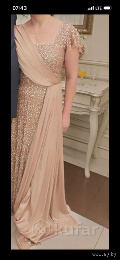 Платье в греческом стиле невероятной красоты, в одном экземпляре.