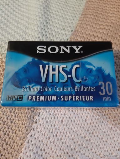 Кассета SONY VHS-C. PREMIUM-SUPERIEUR 30