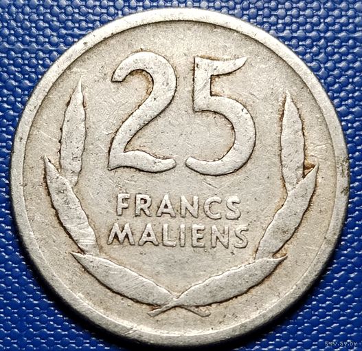 Мали 25 франков 1961 г.
