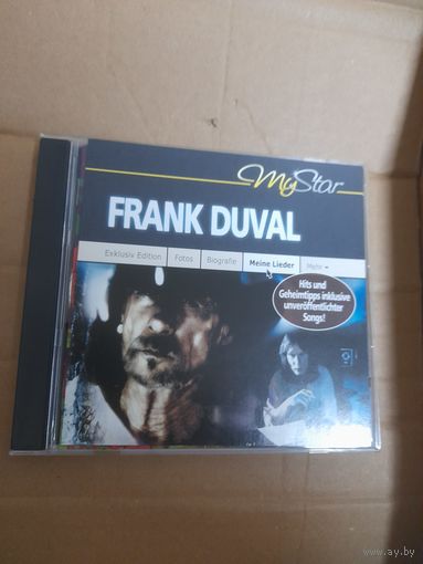 FRANK DUVAL "MY STAR" CD