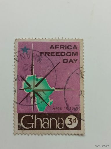 Гана 1962. День свободы Африки