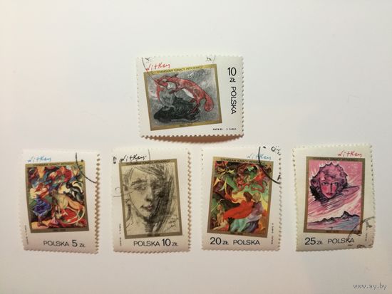 Польша 1985. 100-летие со дня рождения Станислава Игнация Виткевича. Полная серия