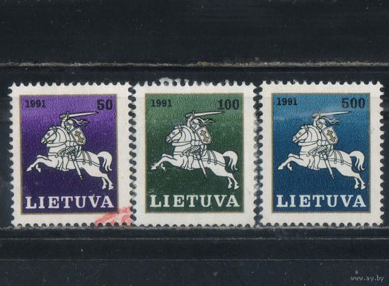 Литва 2-я Респ 1991 Герб Стандарт #492-4