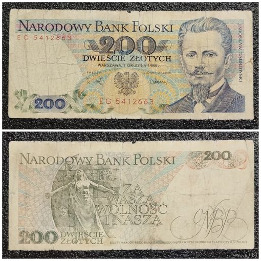 200 злотых Польша 1988 г.