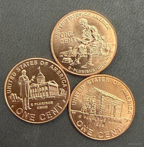 1 цент США