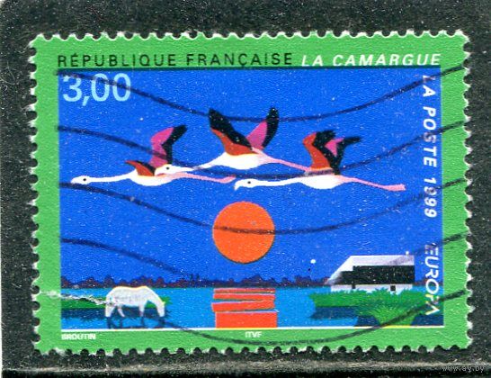 Франция. Европа СЕРТ 1999. Национальные парки