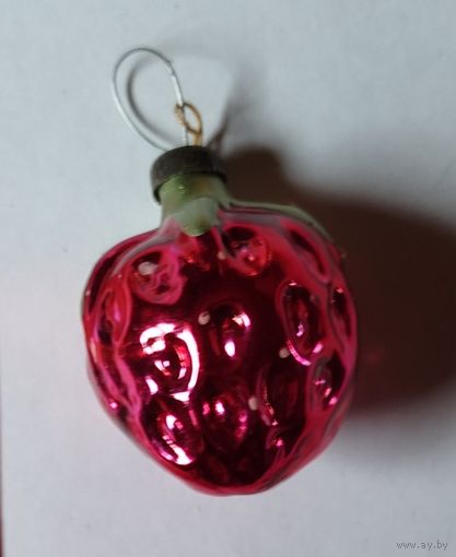 Елочная игрушка ссср земляника