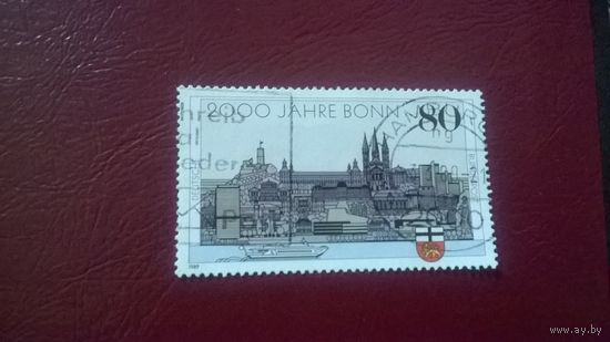 Марка 2000 лет Бону 1989 года ФРГ