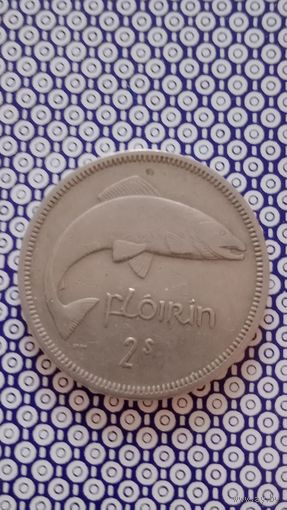 Ирландия 1 флорин,2 шиллинга 1965