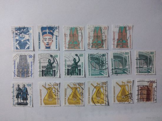 ГЕРМАНИЯ 1987 ДОСТОПРИМЕЧАТЕЛЬНОСТИ стандарты