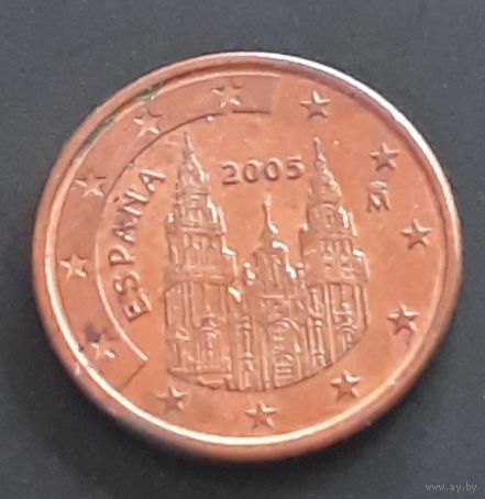 5 евроцентов 2005 Испания