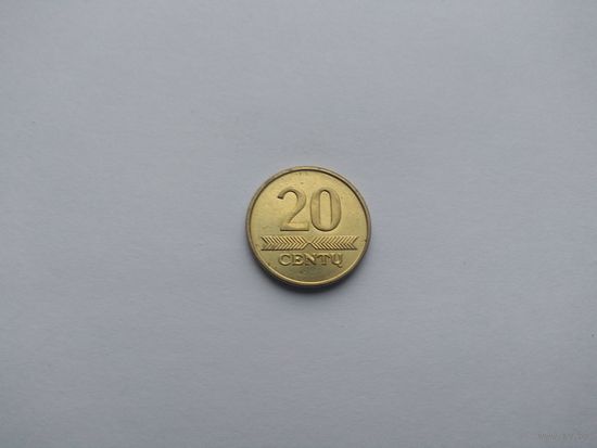 20 центов  2009 года. Литва