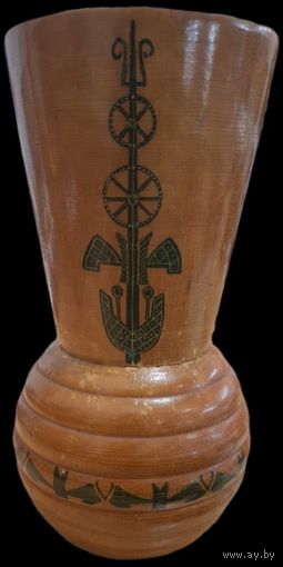 Ваза, деревянная. 20см. Румыния, времен СССР