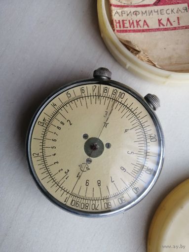 Круговая логарифмическая линейка КЛ - 1