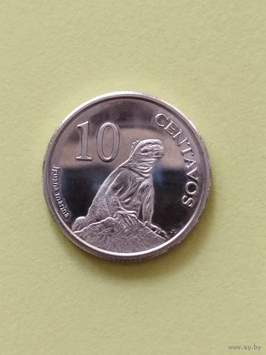 Галапагосские острова 10 сентаво 2008 г.