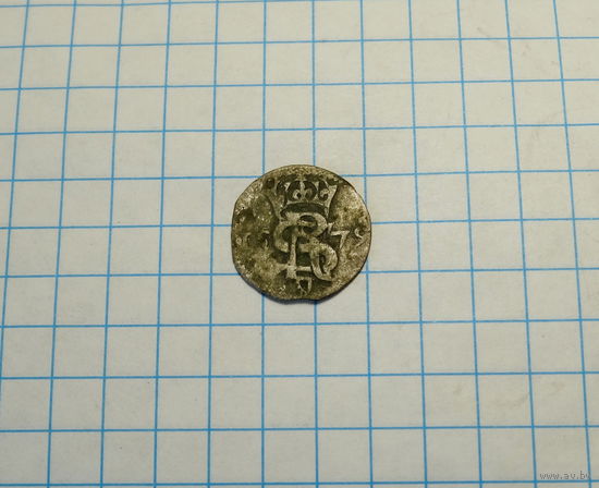 Двуденарий 1579 м.д. Митава (Курляндия)