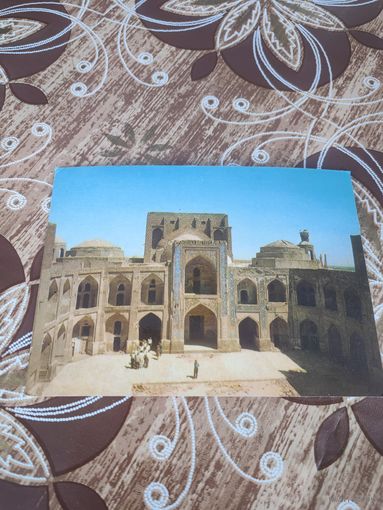 Открытка,узбекистан,1970