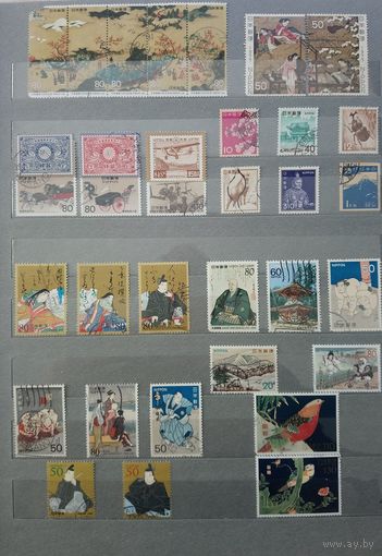 Марки. Япония. Сборный лот.