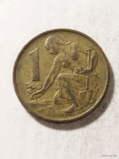 Чехословакия 1 крона 1982