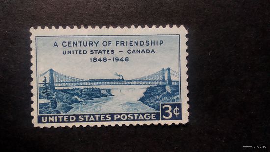 США\а94\1948 мост. Паровоз