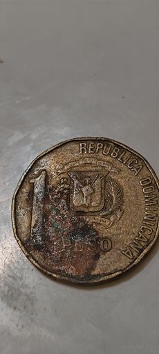 Доминиканская республика 1 песо 1992