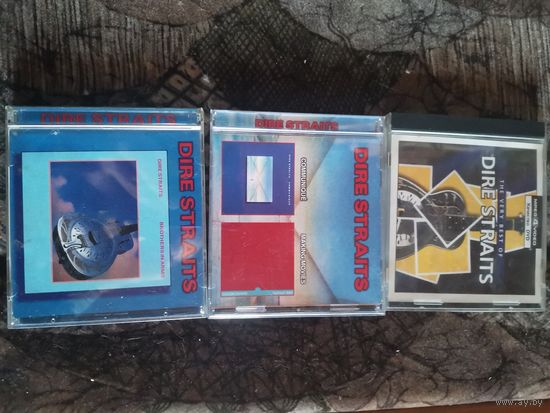 Audio CDs Albums DIRE STRAITS 3шт зарубежные