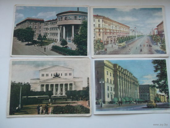 Открытки"Минск"СССР