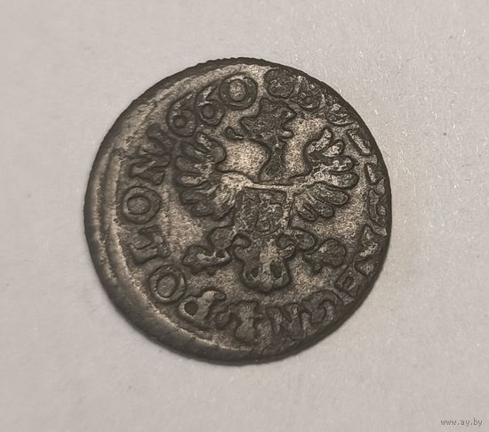Боратини и Корона! 1660 Уяздов, Малый портрет, редкая