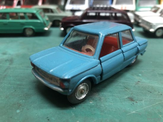 ЗАЗ-966 серо-голубой, артикульный завода "Прогресс". Пятничный вечер завершаем "ушастым старичком" в отличном состоянии.